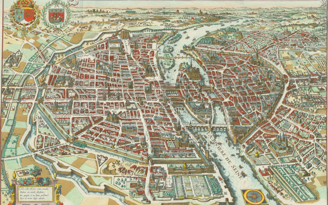 Paris 1615 Plan De Mérain